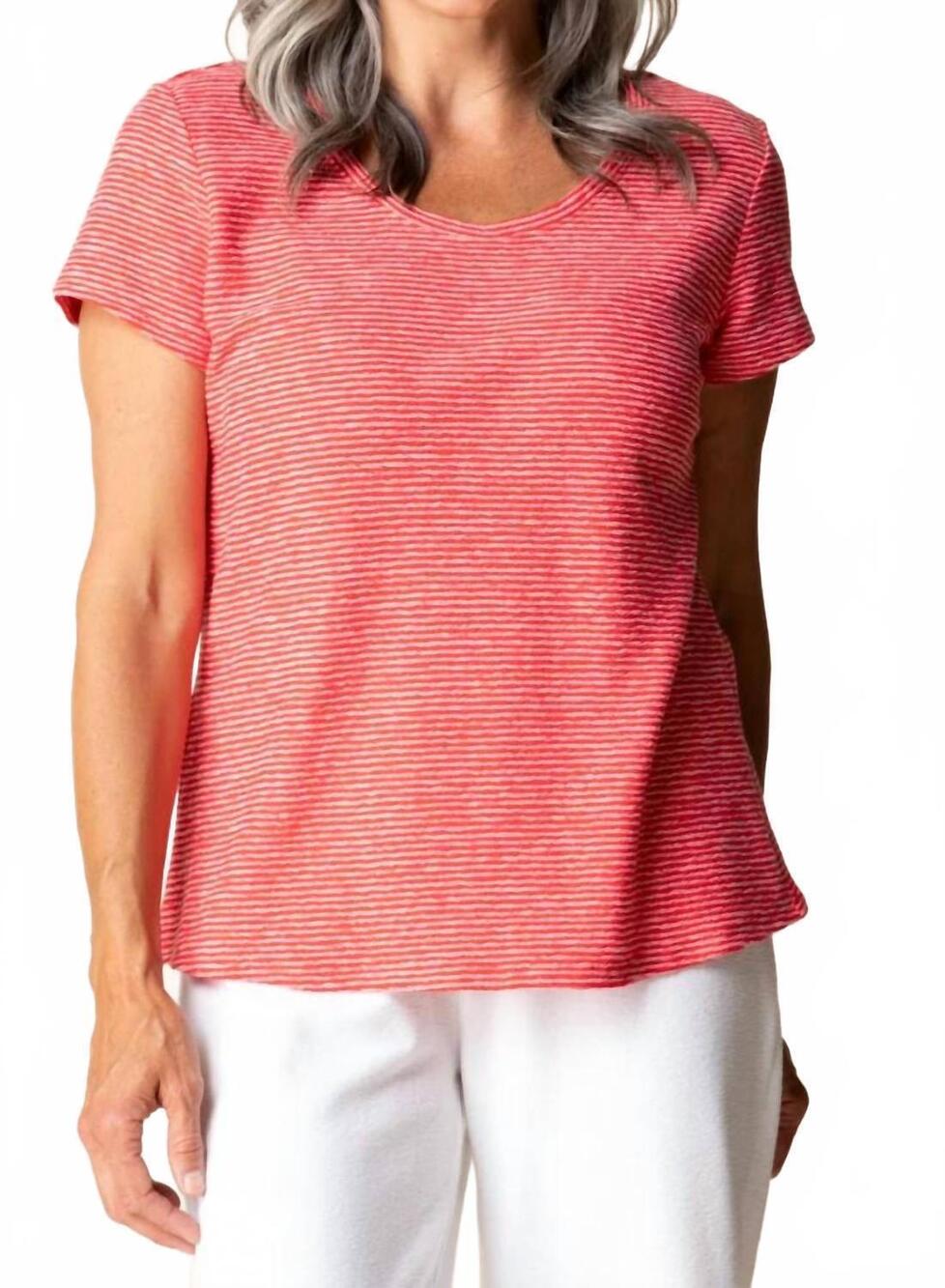 NEW ESCAPE BY HABITAT women's pasadena top in red